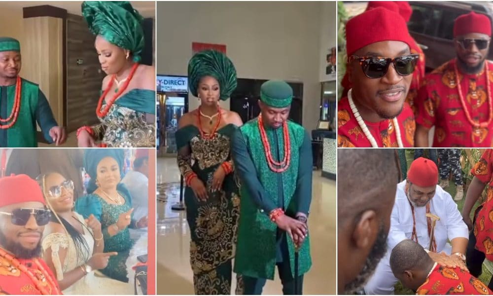 Pete Edochie, Akah Nnani, Stan Nze, Racheal Okonkwo, Others Storm FunnyBone’s Traditional Wedding