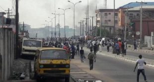 Police rescue 53-year-old woman who was almost killed in Mushin after mob accused her of touching a baby that disappeared