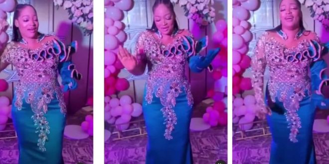Reactions as Ooni’s Estranged Wife, Prophetess Naomi Dances To ‘Worldly’ Music