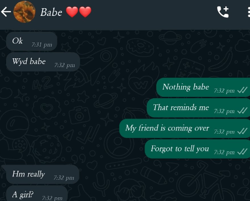 See the response a man got from his girlfriend after he pranked her that he was inviting another girl to his house for sex