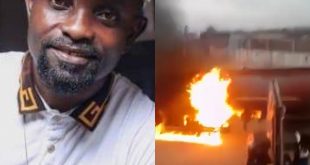 Truck driver hailed a hero after he risked his life to drive a burning truck out of a residential area to save lives (videos)