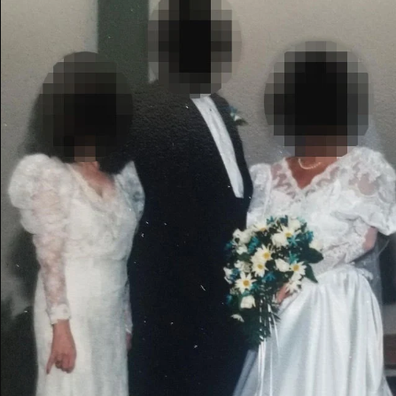 Woman reveals her mother-in-law wore replica of her wedding dress to her wedding