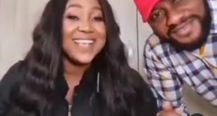 Yul Edochie and second wife share video of them singing together (watch)