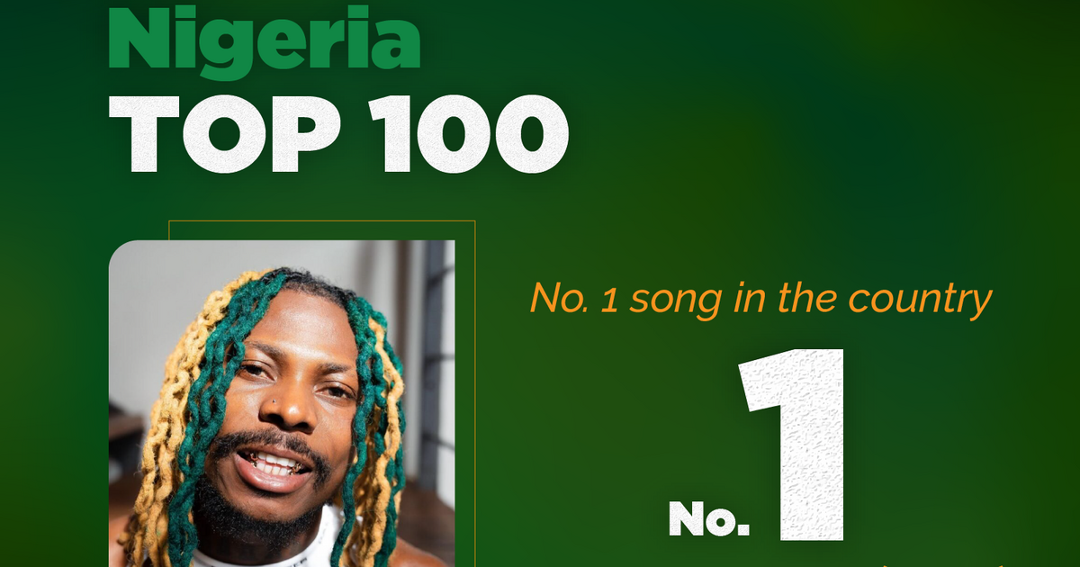 Asake’s 'Peace Be Unto You (PBUY)' is the first No. 1 song on TurnTable Chart's Nigeria Top 100