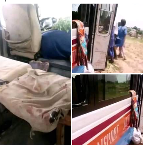 Bandits attack KSTA bus in Katsina, kill driver and reportedly abduct passengers (video)