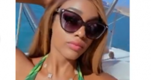 Bikini videos of #BBNaija housemate and 43rd Miss Nigeria, Beauty, shared online (videos)