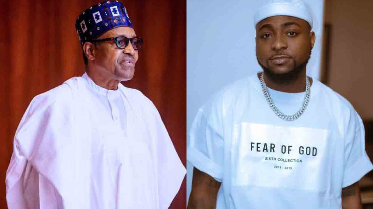 God bless you for this act alone Sir - Davido prays for President Buhari after his Uncle won Osun governorship election