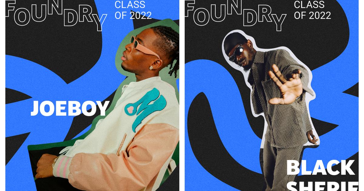 Joeboy and Black Sherif joins YouTube's global Foundry Class of 2022