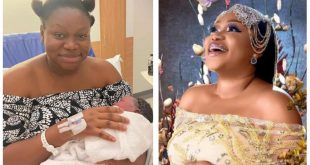 Nollywood Actress, Ruth Kadiri Welcomes Second Child With Hubby