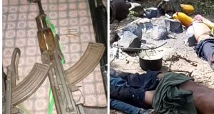 Police, hunters kill three kidnappers, rescue four victims and recover two AK-47 rifles in Adamawa
