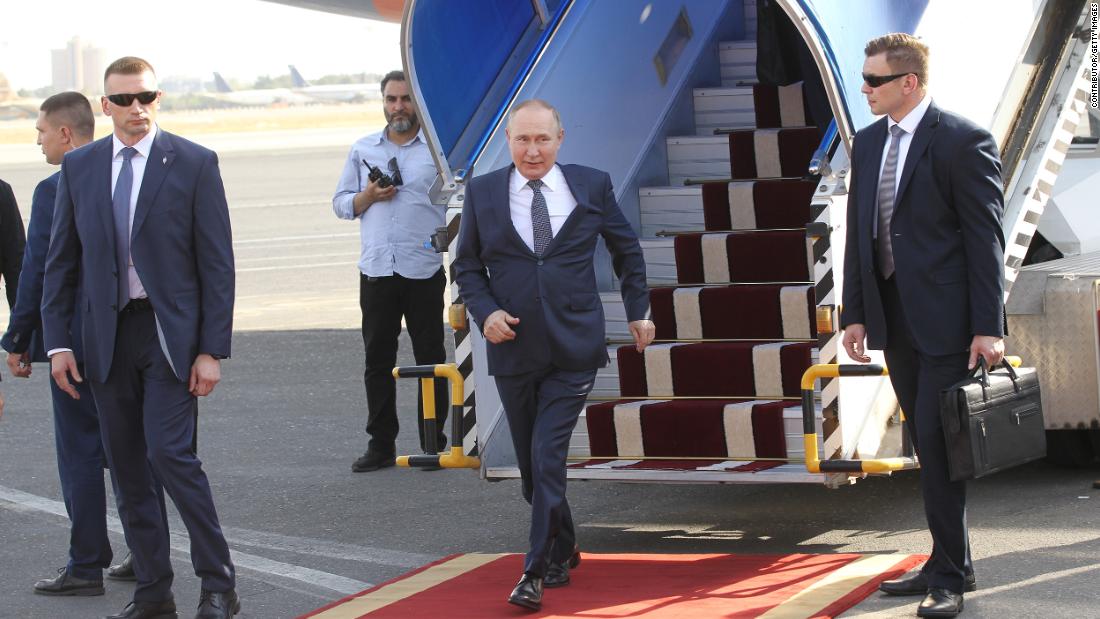Putin visits Iran in first trip outside former Soviet Union since invading Ukraine
