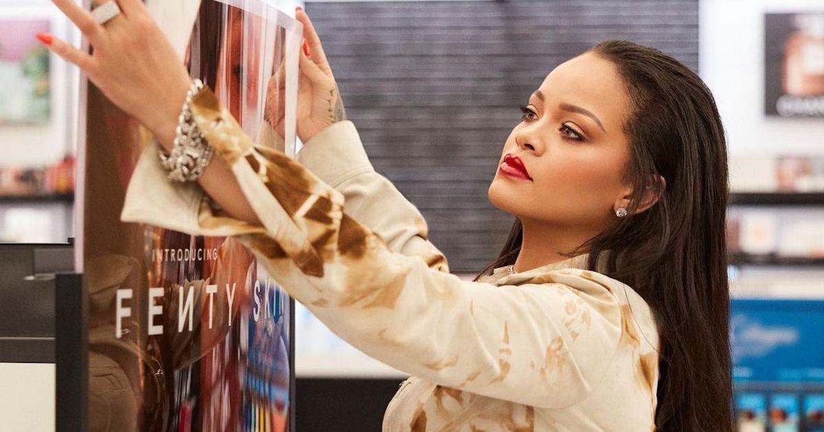 Rihanna, America's youngest self-made billionaire, is the ultimate beauty boss