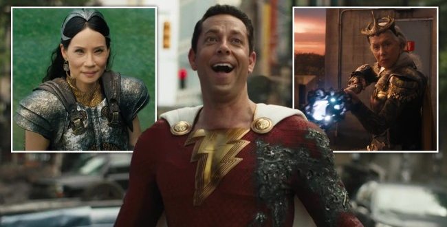 Shazam! Fury of the Gods trailer unveiled as Dame Helen Mirren and Lucy Liu join Zachary Levi for action-packed sequel