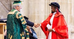 Tiwa Savage bags doctorate degree from University of Kent