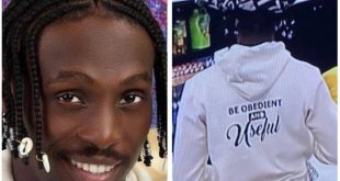 Twitter fans react to ‘Obedient’ inscription on Eloswag’s sweatshirt