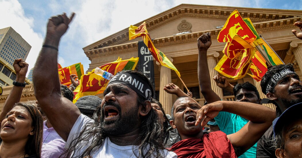 Video: Protesters Rally Against Sri Lanka’s Newly Elected President