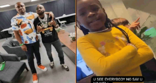 Why Didn’t You Fire Him?’ Davido’s Daughter Imade Questions Him Over Isreal DMW’s action