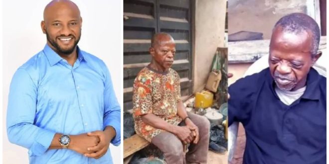 Yul Edochie Reacts To Viral Photo Of Homeless Veteran Actor