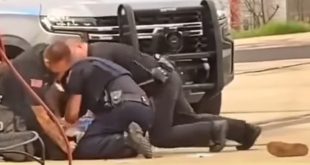3 police officers filmed brutally beating a homeless man are removed from duty (video)