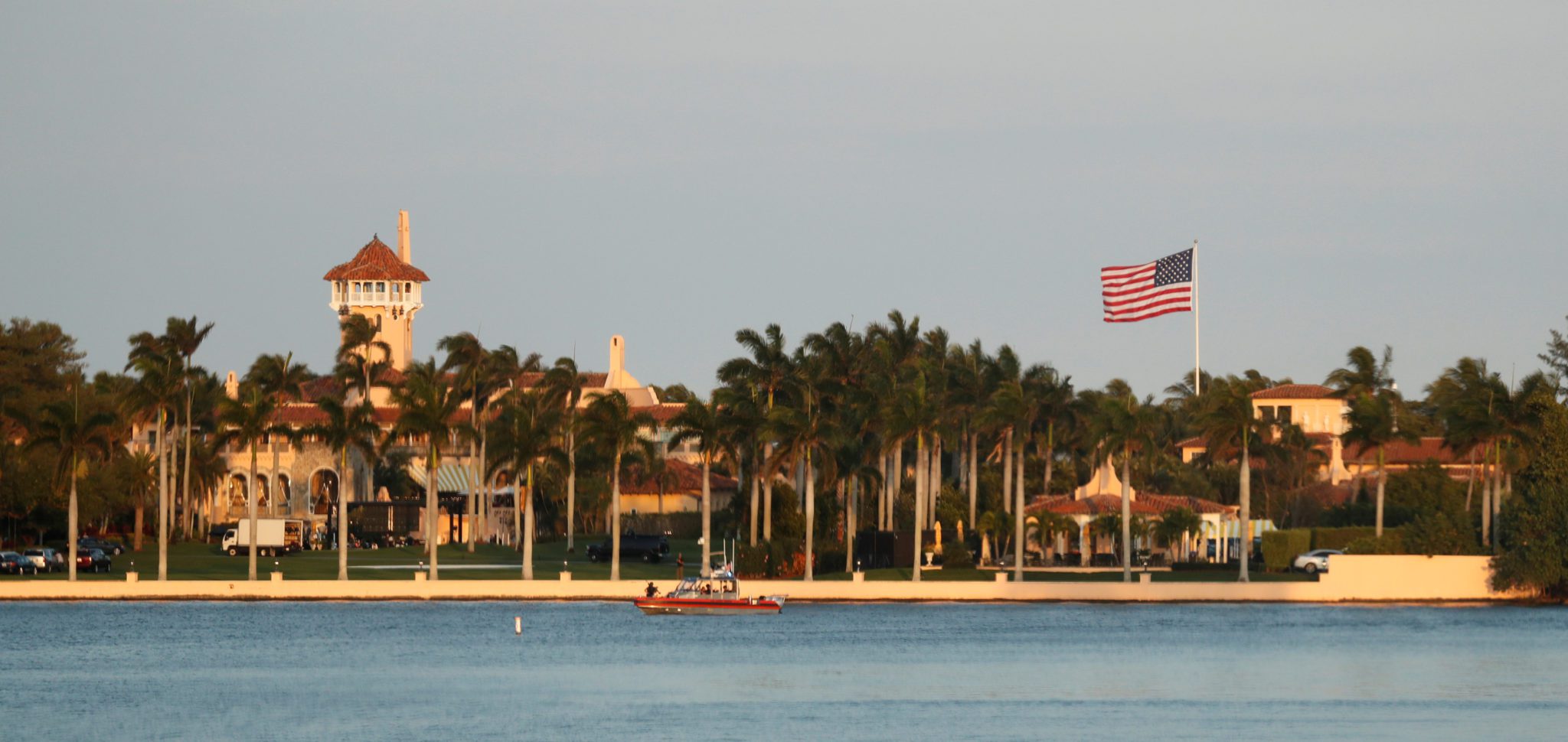A Weird Overlooked Detail: ‘Moving Vans in Front of Mar-a-Lago’ Jan. 18th