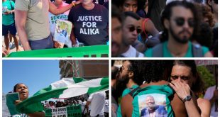 Alika Ogorchukwu: Protest marches held in Italy to demand justice for Nigerian man beaten to death (photos)