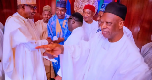 Buhari meets APC governors in Aso Villa