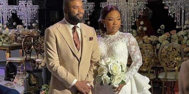 Check out photos and videos from Mercy Chinwo's wedding ceremony