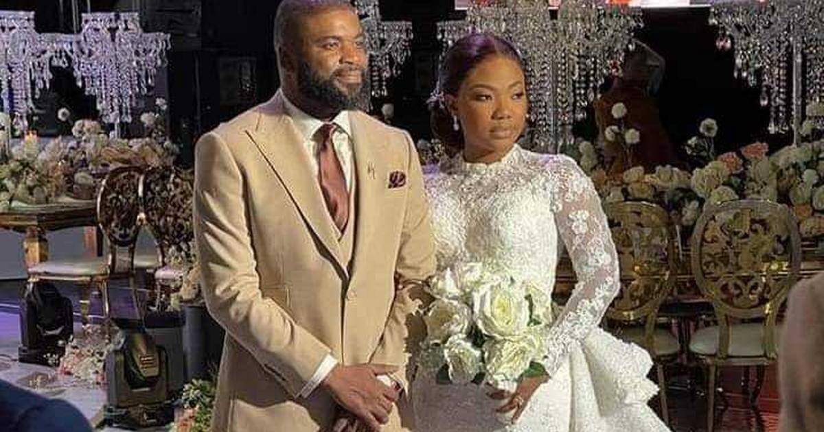 Check out photos and videos from Mercy Chinwo's wedding ceremony