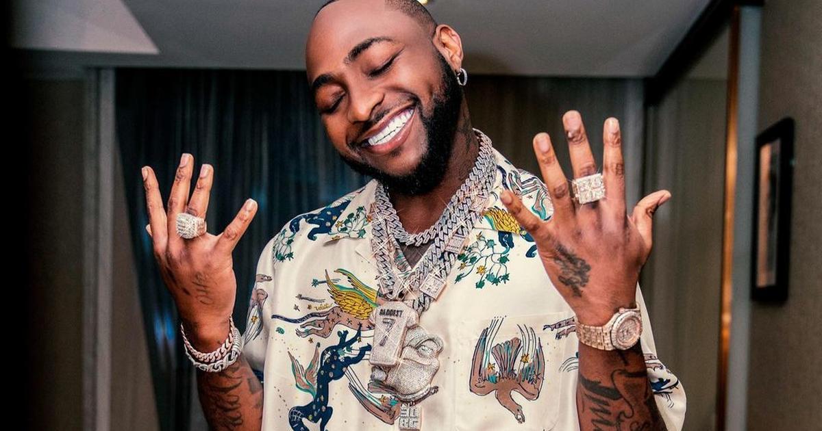 Davido spotted with 4th child for the 1st time in public