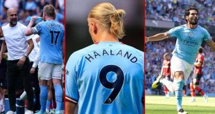 DeBruyne, Gundogan and Guardiola comment on Haaland's goalless display against Bournemouth