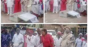 Delta community places curses on cultists and kidnappers (photos)