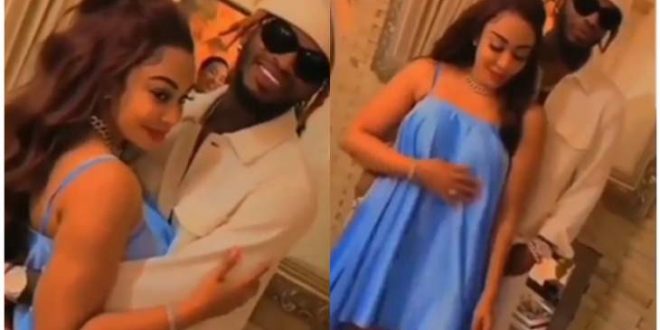 Diamond Platnumz and Zari spotted getting cozy at their daughter