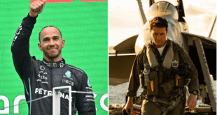 Due to his Formula One commitments, Lewis Hamilton had to decline the part of Top Gun: Maverick