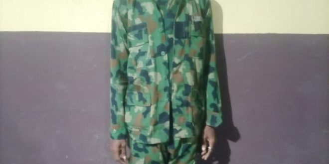 Fake naval officer arrested in Lagos