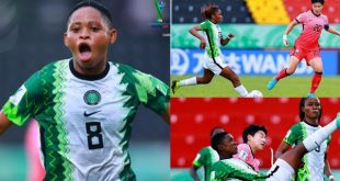 Falconets defeat South Korea 1- 0 to qualify for quarter- final in U-20 World Cup:
