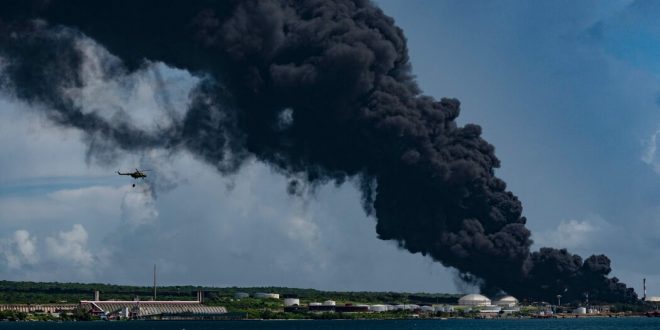 Fire at Cuban Oil Facility Leaves Dozens Injured, Hundreds Evacuated