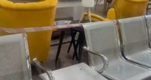 "Flying is a big deal now" Passenger shows empty waiting area at the Murtala Muhammed International Airport (video)