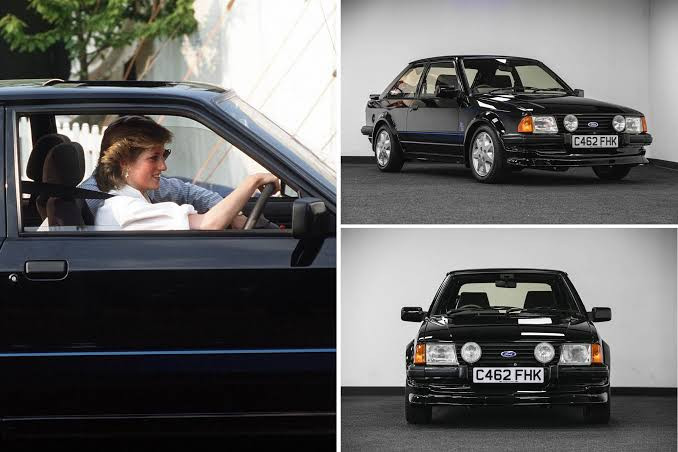 Ford Escort car used for Princess Diana sells for ?650k at auction (photos)