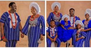 'He Promised Never To Let Go' - Mercy Johnson Celebrates Marriage Anniversary (Photos)