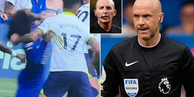 'I should have asked Taylor to visit his pitch-side monitor' - VAR Mike Dean admits he was wrong not to tell referee to check VAR pitchside monitor after Romero pulled Cucurella?s hair