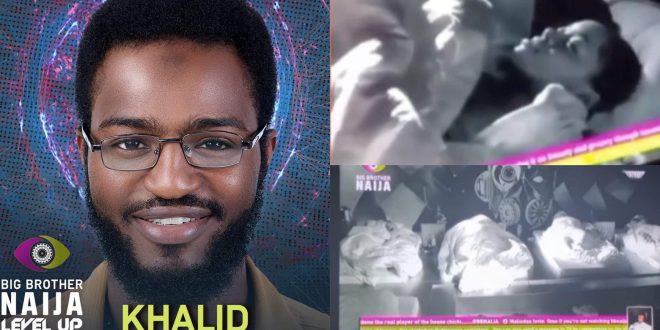It was just aggressive kissing - BBNaija star Khalid denies having s*x with Daniella in Big Brother House, says his body is a ?temple