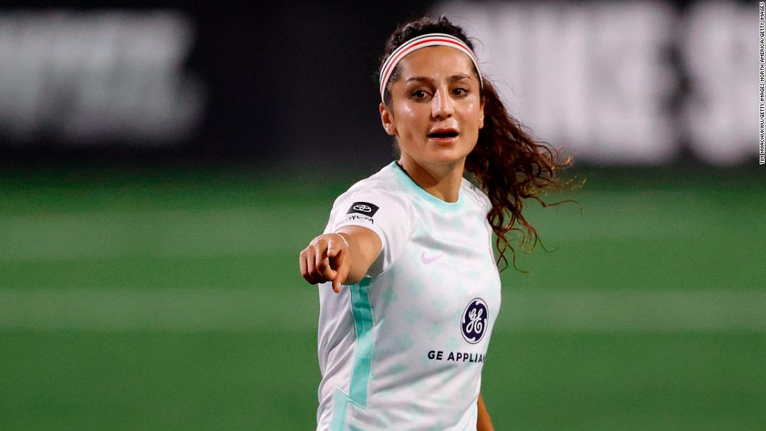 'It's a hopeless situation,' says footballer Nadia Nadim a year since the Taliban's takeover in Afghanistan