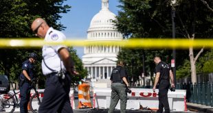 Man Dies by Suicide After Ramming Car Into Barricade Near U.S. Capitol