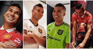 'Manchester United is the biggest club in England' - New signing, Casemiro says as he poses in the club kit for first time (photos)
