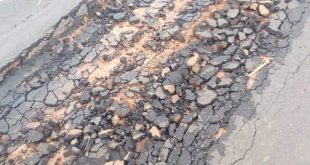 Photos of a road in Plateau state