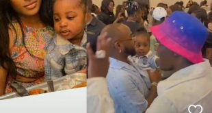 Reactions As Davido Subtly 'Confirms' Paternity Of 4th Child With Larissa London (Video)