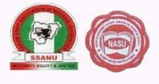 SSANU and NASU suspend strike