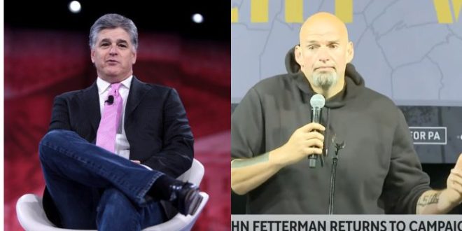 Sean Hannity Challenges Far-Left PA Senate Candidate Fetterman To Debate: 'Come On Mr. Tough Guy'