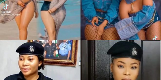 Sexy female police officers in viral TikTok video suspended for Impersonation and violation of social media policy