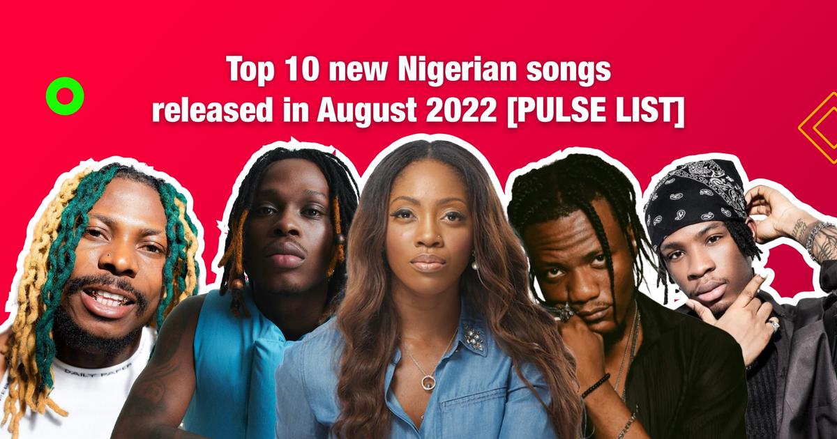 Top 10 Nigerian songs released in August 2022 [Pulse List]